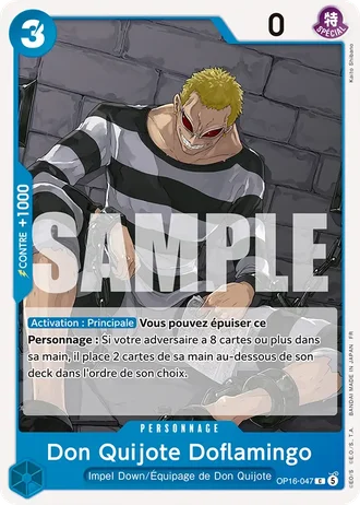 Don Quijote Doflamingo (OP16-047) — L'Heure de la Bataille Décisive (OP16)