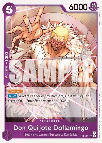 Don Quijote Doflamingo (PRB02-011) — ONE PIECE CARD THE BEST vol.2 (PRB02)