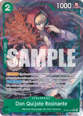 Don Quijote Rosinante (OP05-030) (Alternative Art) — ONE PIECE CARD THE BEST vol.2 (PRB02)