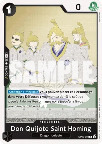 Don Quijote Saint Homing (OP10-093) — Sang Royal (OP10)