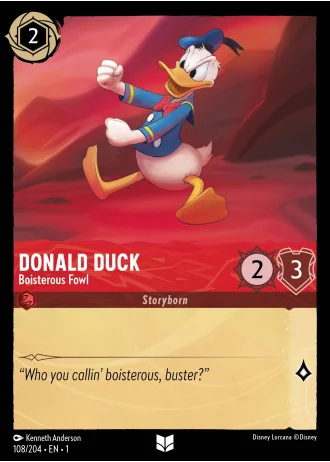 Donald Duck - Boisterous Fowl #108/204 — The First Chapter