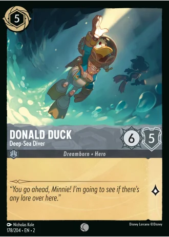 Donald Duck - Deep-Sea Diver #178/204 — Rise of the Floodborn