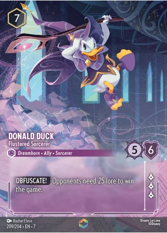 Donald Duck - Flustered Sorcerer #209/204 — Archazia's Island