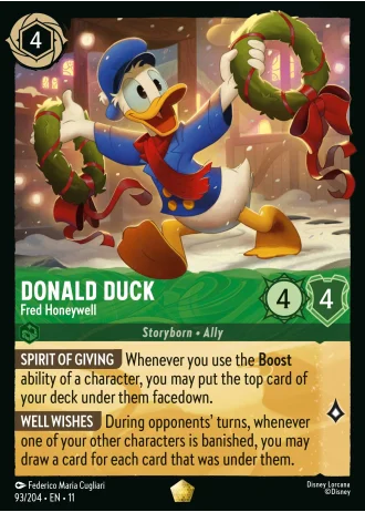 Donald Duck - Fred Honeywell #93/204 — Winterspell
