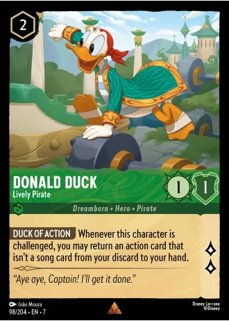 Donald Duck - Lively Pirate #98/204 — Archazia's Island