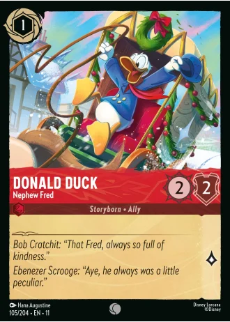 Donald Duck - Nephew Fred #105/204 — Winterspell