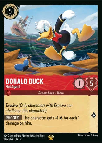 Donald Duck - Not Again! #106/204 — Rise of the Floodborn