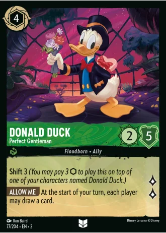 Donald Duck - Perfect Gentleman #77/204 — Rise of the Floodborn