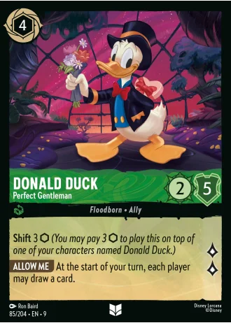 Donald Duck - Perfect Gentleman #85/204 — Fabled