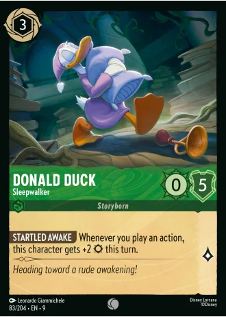 Donald Duck - Sleepwalker #83/204 — Fabled