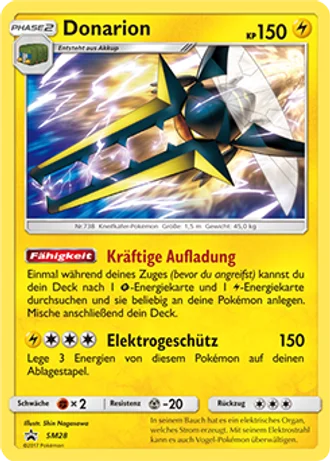 Donarion SM28 — Sonne & Mond Promos