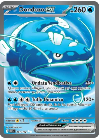 Dondozo ex #211 — Rivali Predestinati