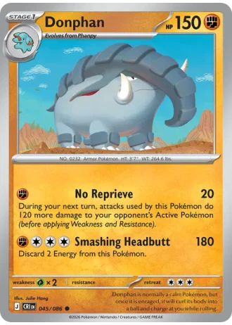 Donphan #045/86 — Chaos Rising
