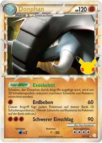 Donphan #107/123 — Klassische Sammlung (Celebrations)