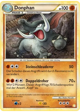 Donphan #40 — HeartGold SoulSilver