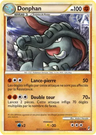 Donphan #42 — L'appel des Légendes