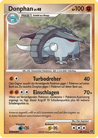 Donphan #48/132 — Rätselhafte Wunder