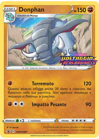 Donphan SWSH067 — Spada e Scudo Promos