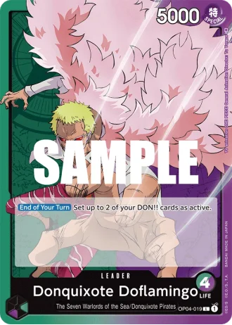 Donquixote Doflamingo (OP04-019) — Kingdoms of Intrigue (OP04)