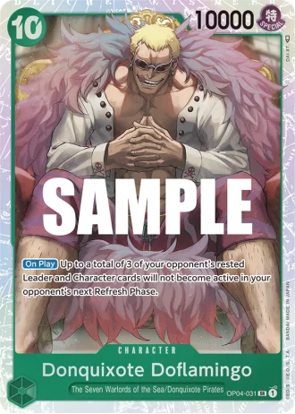 Donquixote Doflamingo (OP04-031) — Kingdoms of Intrigue (OP04)