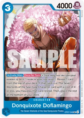 Donquixote Doflamingo (OP07-048) — 500 Years in the Future (OP07)