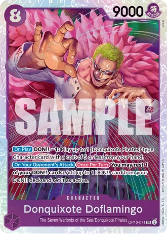 Donquixote Doflamingo (OP10-071) — Royal Blood (OP10)