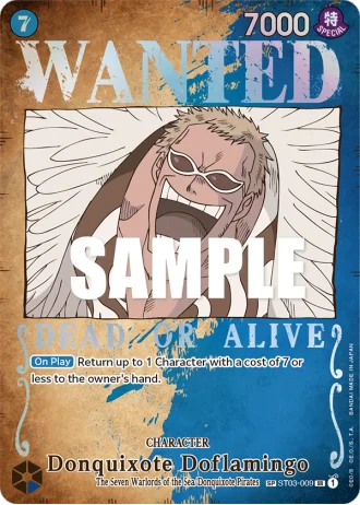 Donquixote Doflamingo (ST03-009) (Wanted Poster) — Pillars of Strength (OP03)