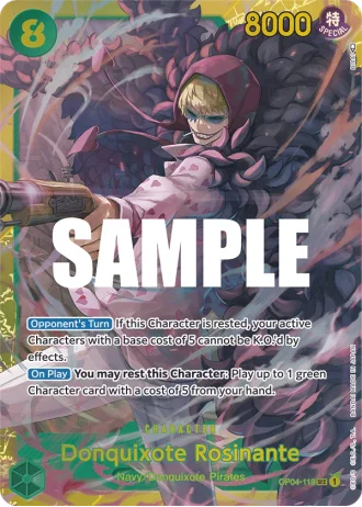 Donquixote Rosinante (OP04-119) — Kingdoms of Intrigue (OP04)