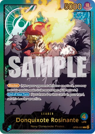 Donquixote Rosinante (OP05-022) (Special Rare) — Anime 25th Collection (EB02)