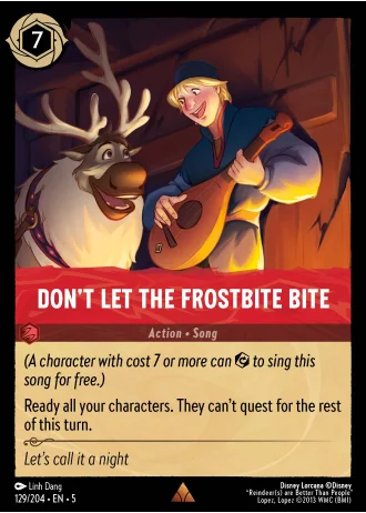 Don't Let the Frostbite Bite #129/204 — Shimmering Skies