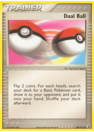 Doppelter Ball #89/113 — EX Delta Species