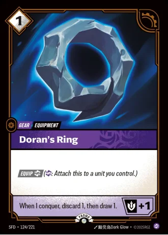 Doran's Ring #124/221 — Organized Play Promos