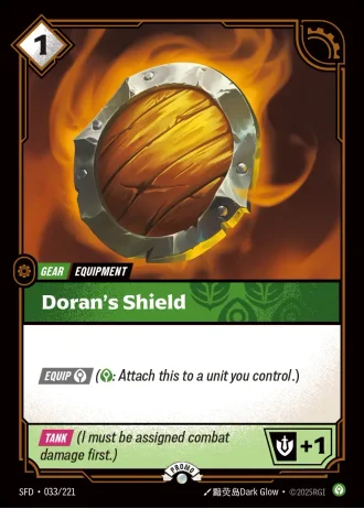 Doran's Shield #033/221 — Organized Play Promos