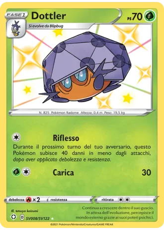 Dottler SV008/122 — Tesoro Cromatico (Destino Splendente)