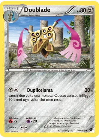 Doublade #84/146 — XY