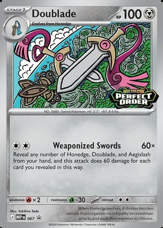 Doublade (STAFF) #067 — MEP Black Star Promos