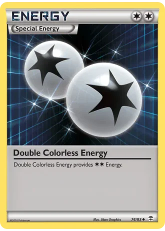 Double Colorless Energy #74/83 — Generations