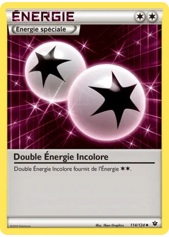 Double Énergie Incolore #114/124 — Impact des Destins