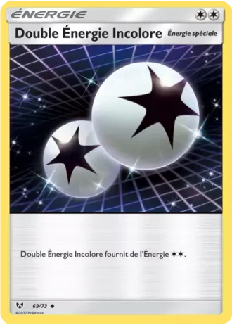 Double Énergie Incolore #69/73 — Légendes Brillantes