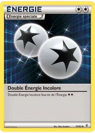 Double Énergie Incolore #74/83 — Générations