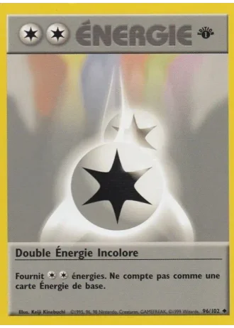 Double Énergie Incolore #96/102 — Set de Base