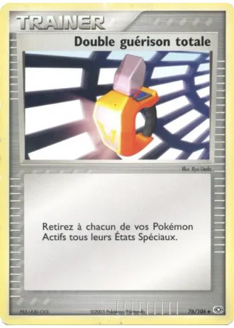 Double guérison totale #76/106 — EX Émeraude