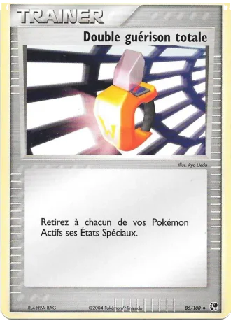 Double guérison totale #86/100 — EX Tempête de sable