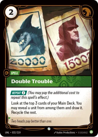 Double Trouble #032/219 — Unleashed
