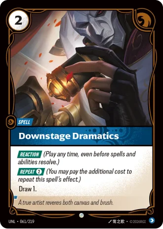 Downstage Dramatics #061/219 — Unleashed
