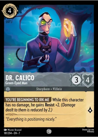 Dr. Calico - Green-Eyed Man #181/204 — Archazia's Island