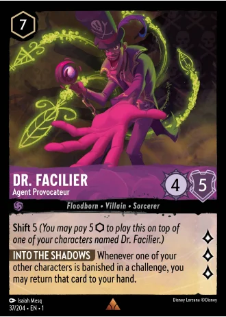 Dr. Facilier - Agent Provocateur #37/204 — The First Chapter