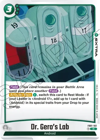Dr. Gero's Lab  FB01-102 — Awakened Pulse (FB01)