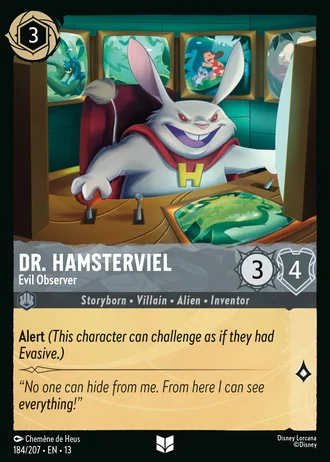 Dr. Hamsterviel - Evil Observer #184/261 — Attack of the Vine!