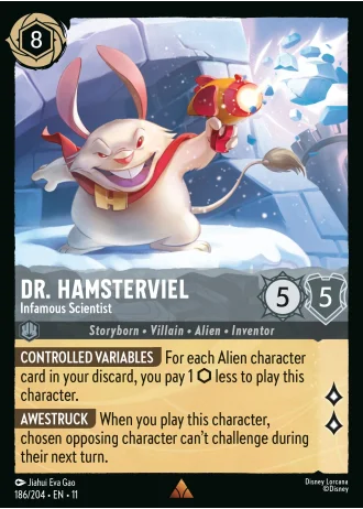 Dr. Hamsterviel - Infamous Scientist #186/204 — Winterspell